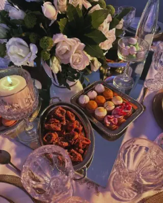 Buffet de douceurs marocaines