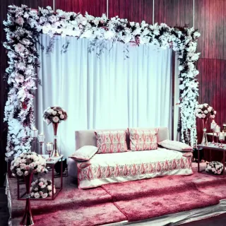 Décor de cérémonie de henné